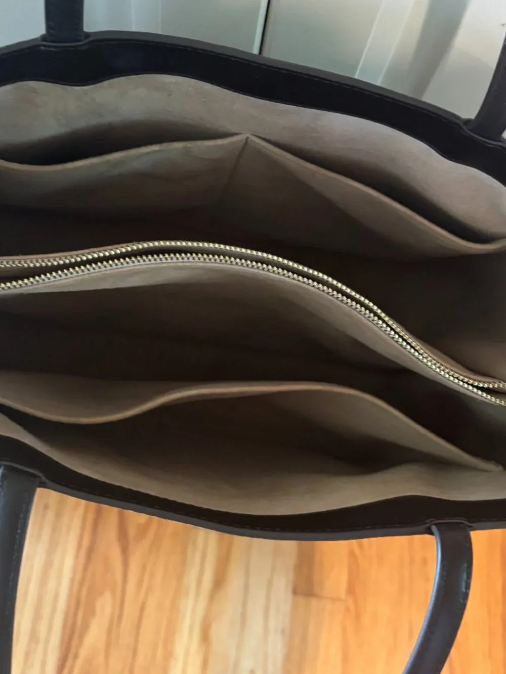 Tory Burch Snakeskin-Embossed Pink/Brown/Black Tote Bag